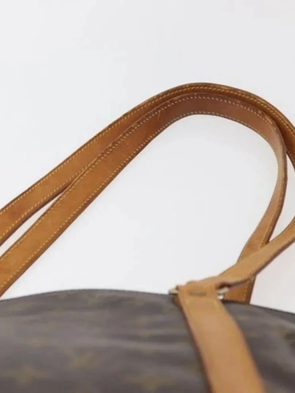 LOUIS VUITTON Monogram Sac Shopping Tote Bag M51108 LV Auth am11348